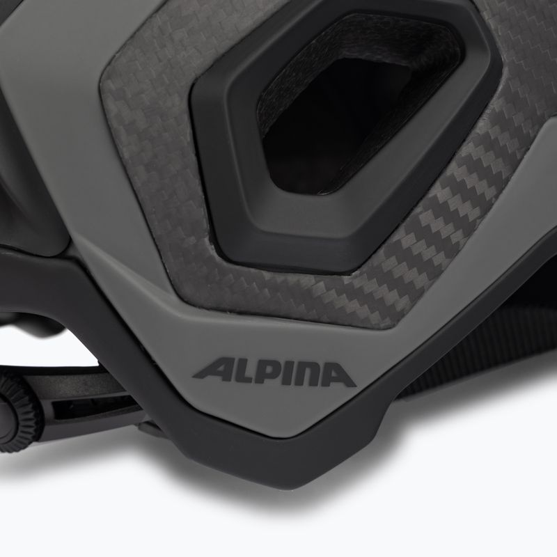 Cyklistická přilba Alpina Rootage coffee/grey matt 8