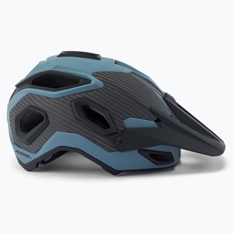 Cyklistická přilba Alpina Rootage dirt blue matt 3
