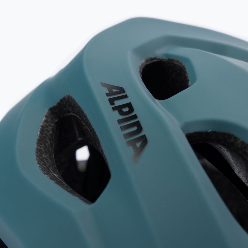Cyklistická přilba Alpina Carapax 2.0 dirt blue matt 7