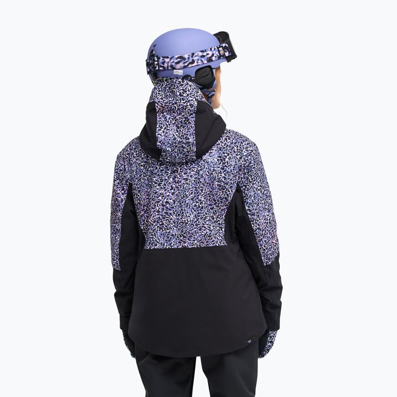 Dámská snowboardová bunda ROXY 20K Ice Haven twilight purple wildin out 3