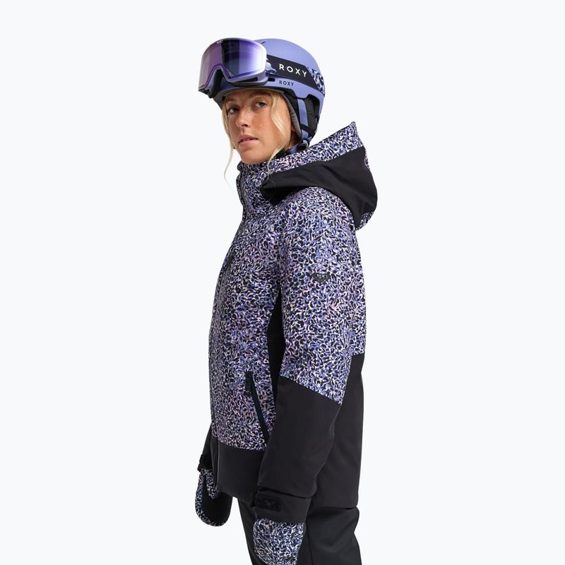 Dámská snowboardová bunda ROXY 20K Ice Haven twilight purple wildin out 4