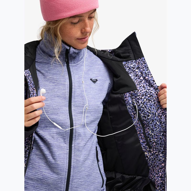 Dámská snowboardová bunda ROXY 20K Ice Haven twilight purple wildin out 12