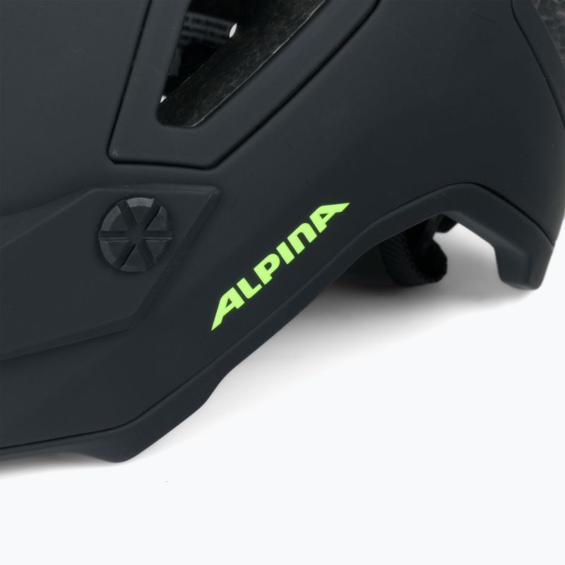 Cyklistická přilba Alpina Comox black neon matte 7