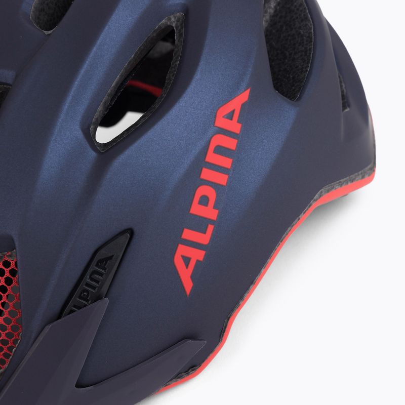 Dětská cyklistická přilba Alpina Carapax indigo matte 7
