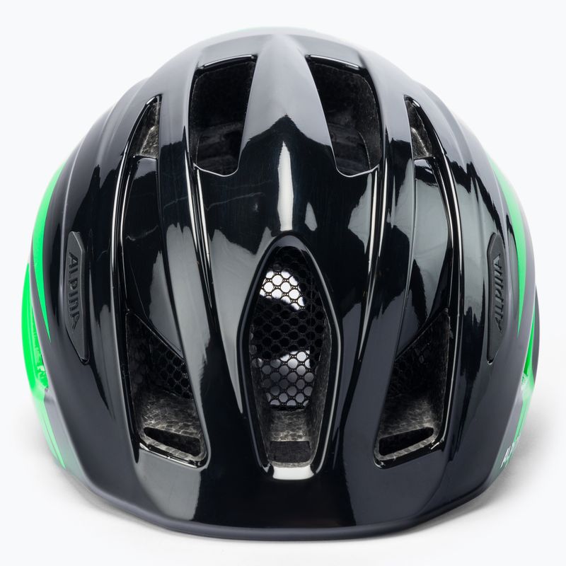 Dětská cyklistická přilba Alpina Pico black/green gloss 2