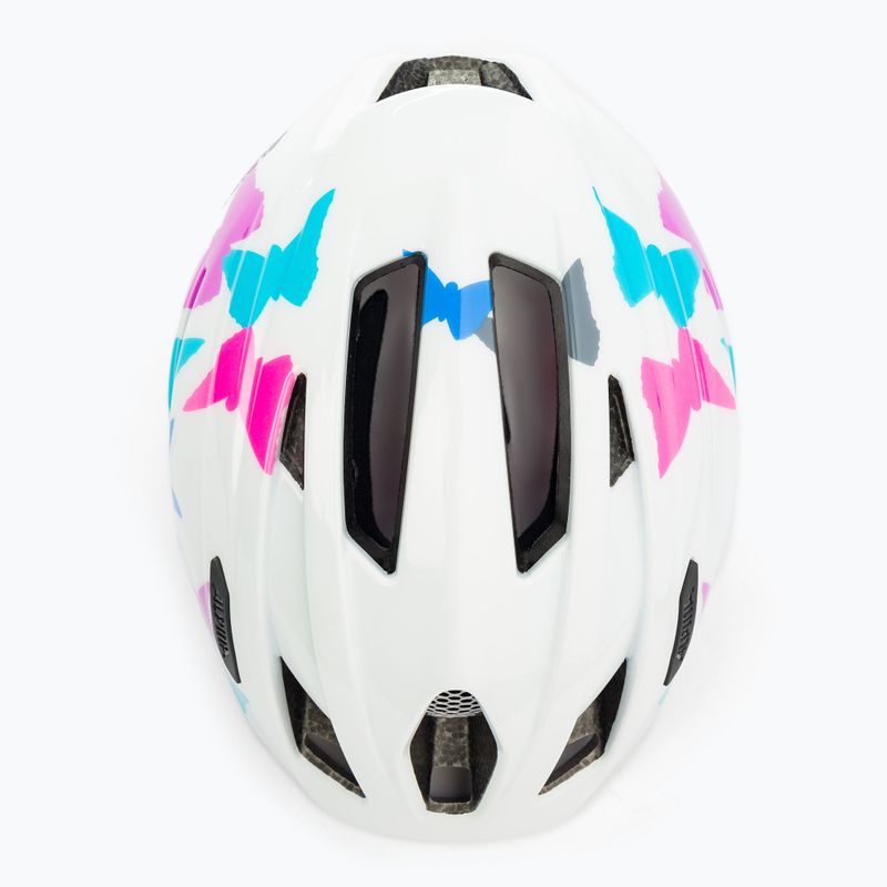 Dětská cyklistická přilba Alpina Pico pearlwhite butterflies gloss 6