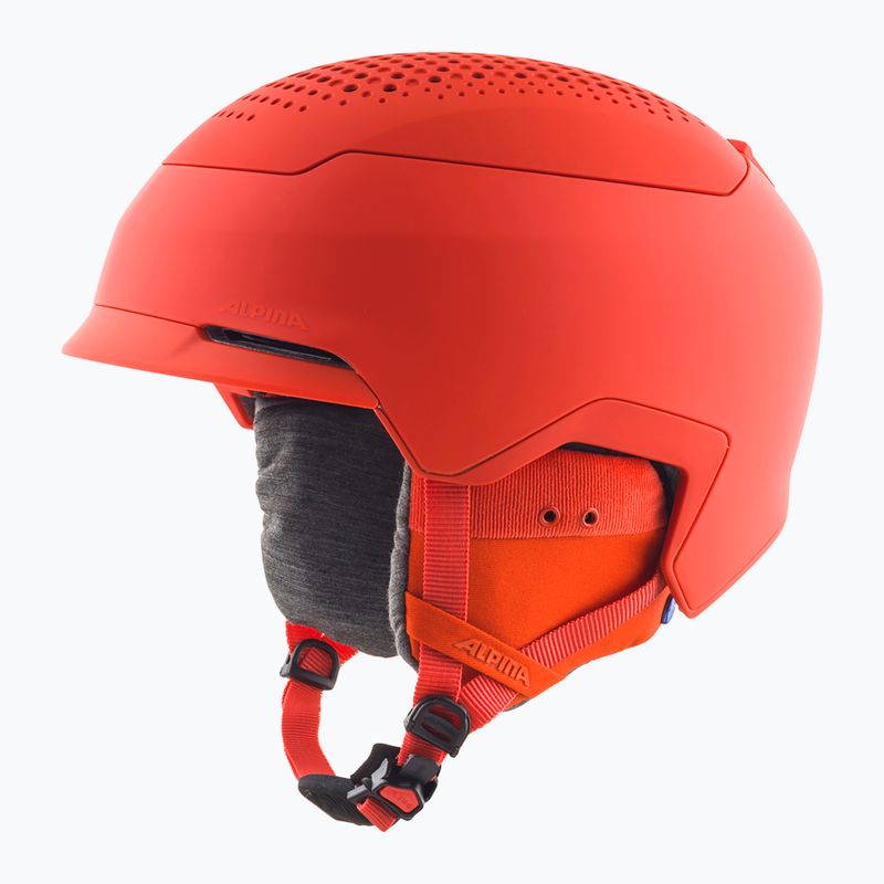 Lyžařská helma Alpina Gems pumpkin/orange matt 10
