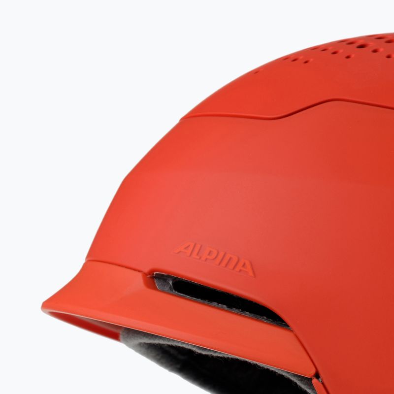 Lyžařská helma Alpina Gems pumpkin/orange matt 6