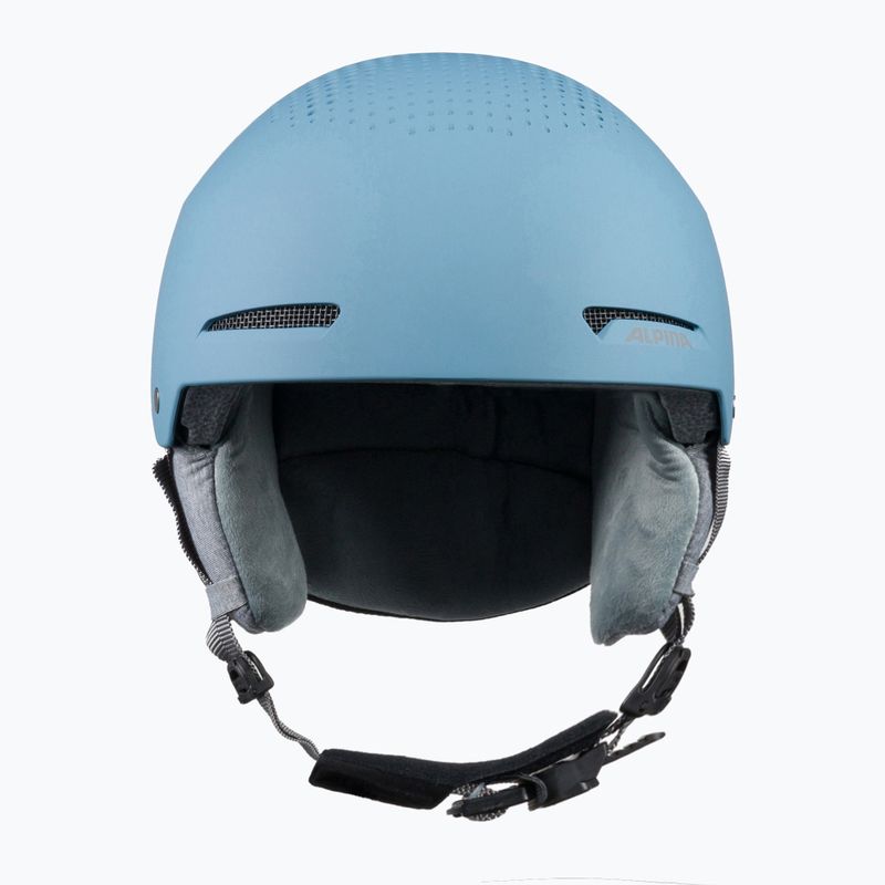 Lyžařská helma Alpina Arber skyblue matt 2