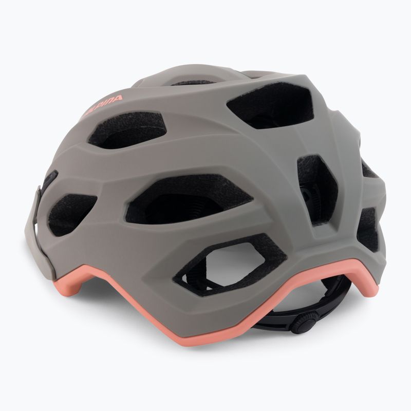 Cyklistická přilba Alpina Carapax 2.0 moon grey peach matt 4