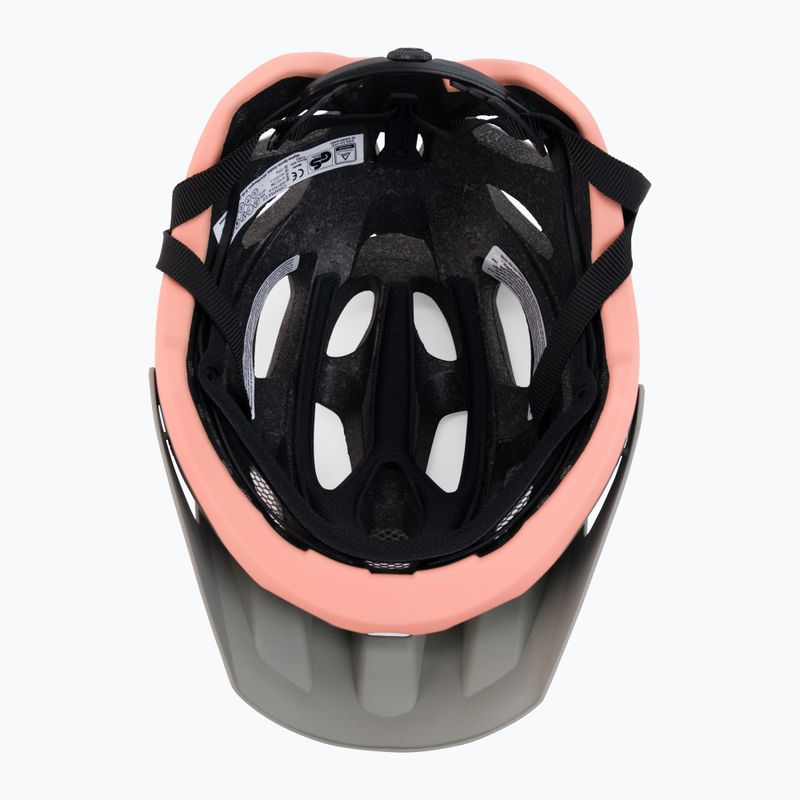 Cyklistická přilba Alpina Carapax 2.0 moon grey peach matt 5