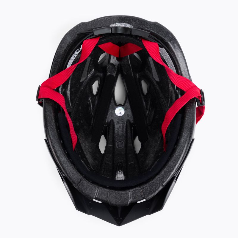 Cyklistická přilba Alpina Panoma 2.0 black/red gloss 5