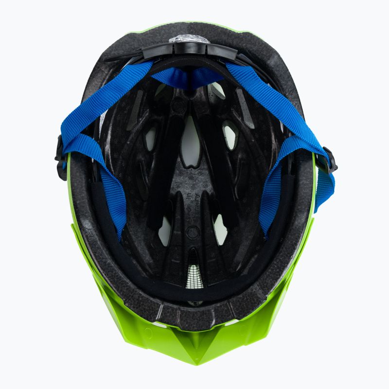 Cyklistická přilba Alpina Panoma 2.0 green/blue gloss 5