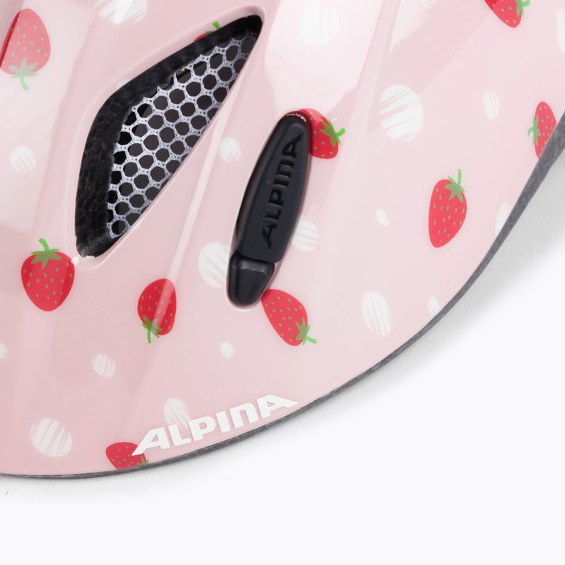 Dětská cyklistická přilba Alpina Ximo strawberry rose gloss 8