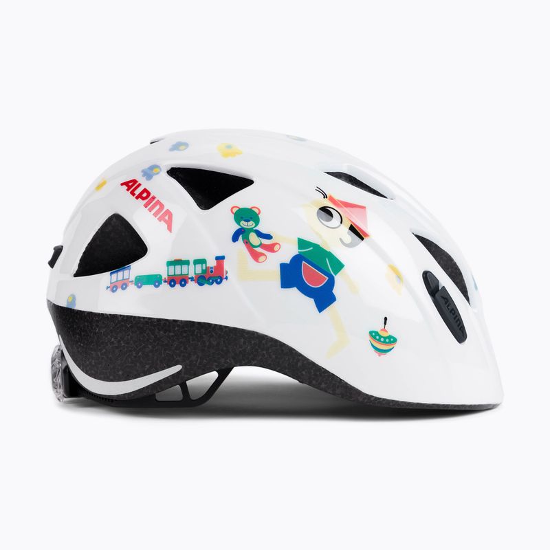 Dětská cyklistická přilba Alpina Ximo white bear gloss 3