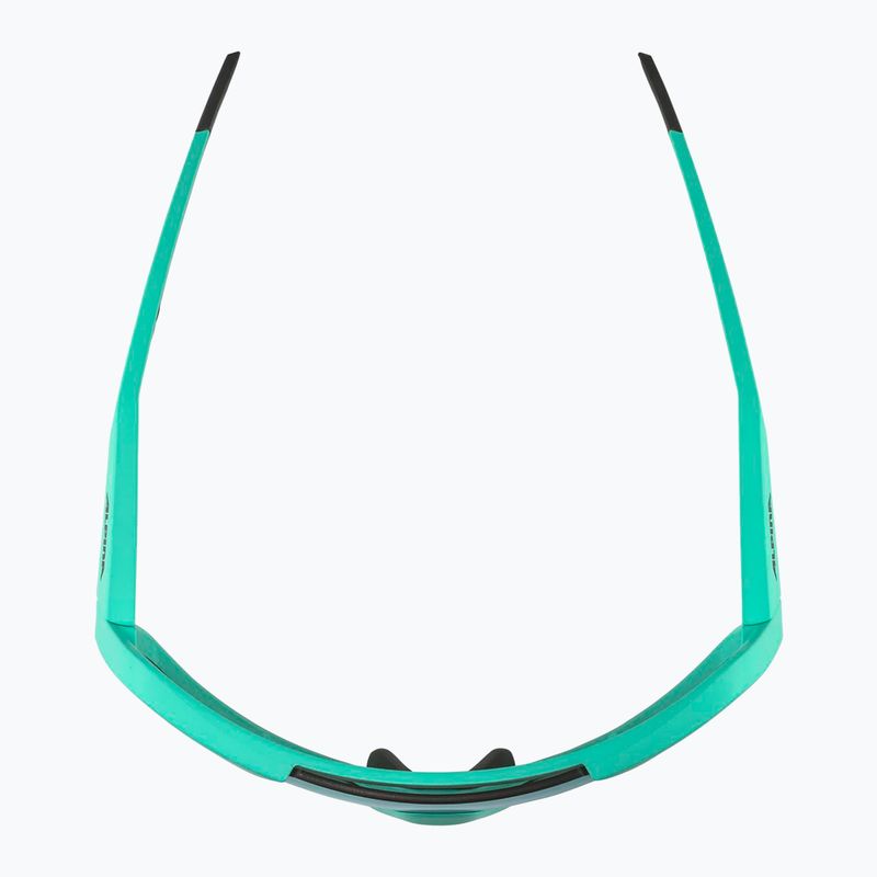 Sluneční brýle Alpina Rocket Q-Lite turquoise matt/green mirror 4