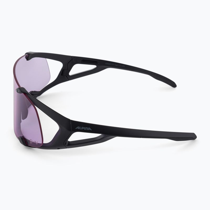 Sluneční brýle Alpina Hawkeye Q-Lite V black matt/purple 4