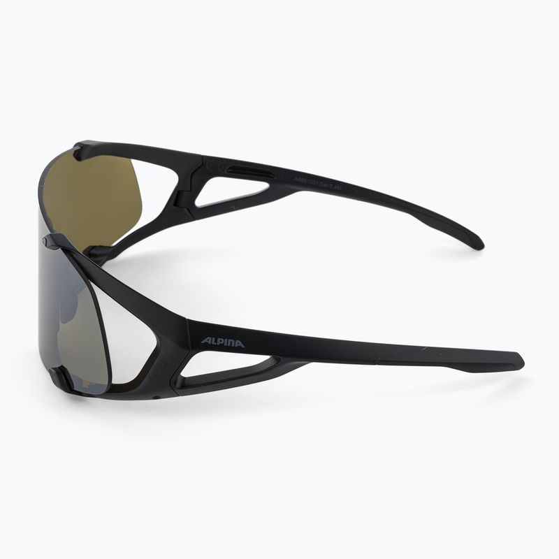 Sluneční brýle Alpina Hawkeye Q-Lite black matt/silver mirror 4
