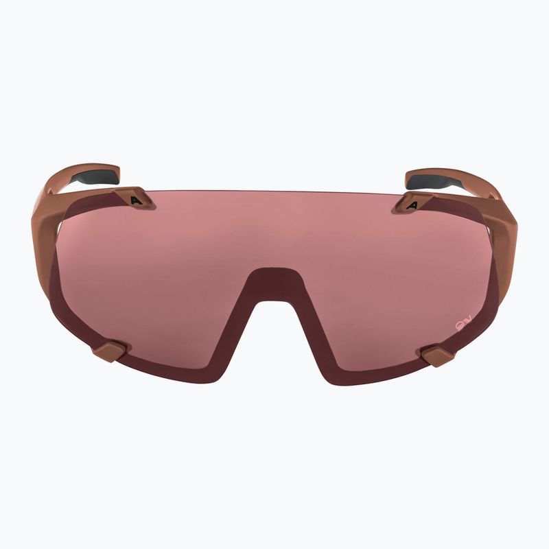 Sluneční brýle Alpina Hawkeye Q-Lite brick matt/black red mirror 2