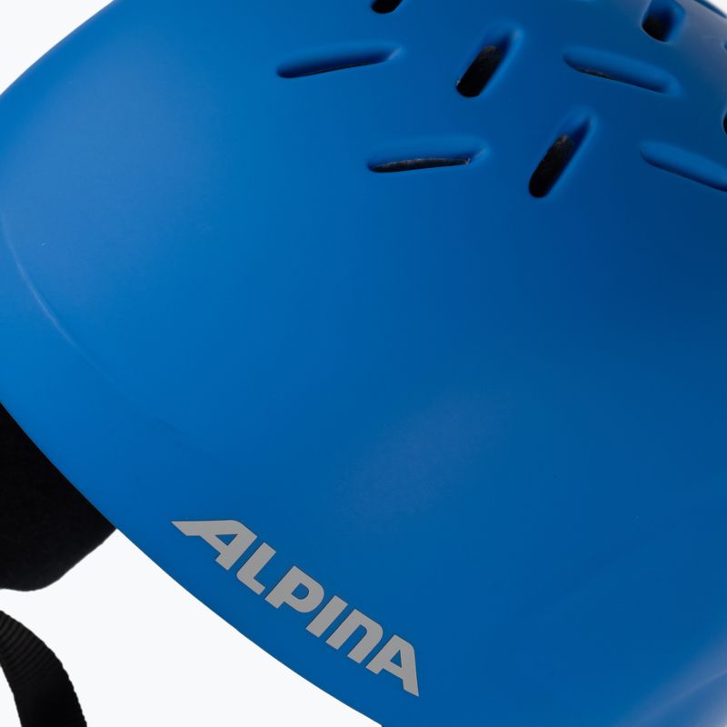 Dětské lyžařské helmy Alpina Pizi blue matt 7