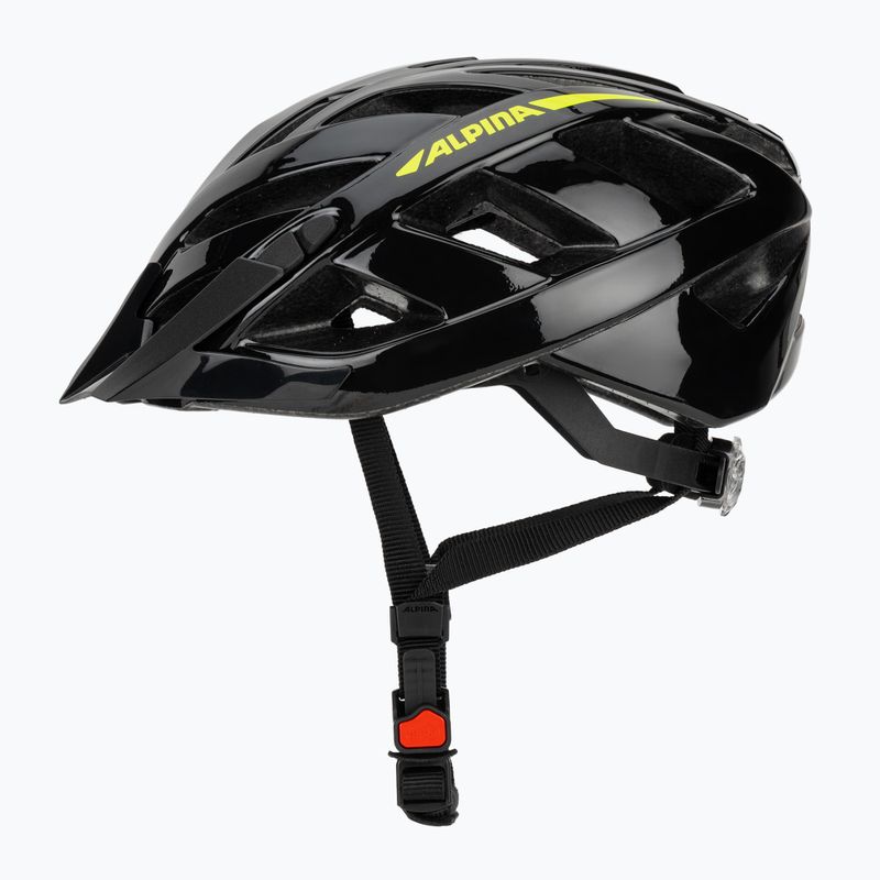 Cyklistická helma Alpina Panoma 2.0 black/neon yellow gloss 3