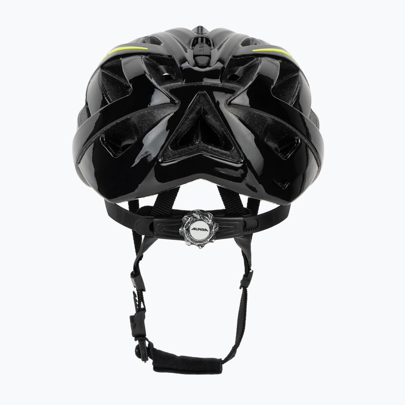 Cyklistická helma Alpina Panoma 2.0 black/neon yellow gloss 4