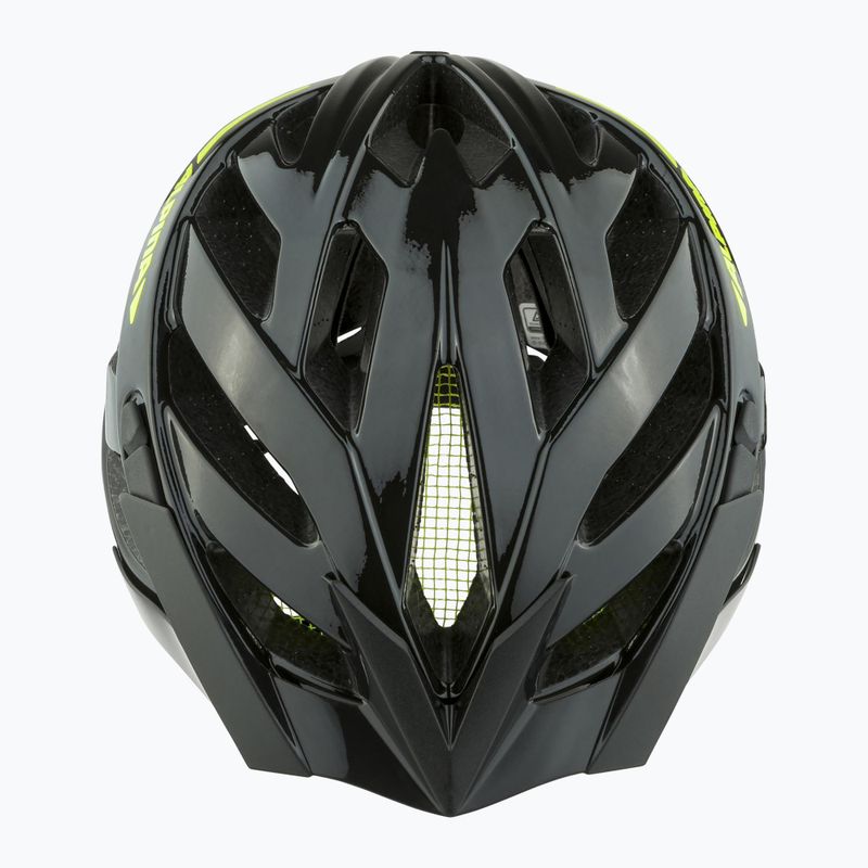 Cyklistická helma Alpina Panoma 2.0 black/neon yellow gloss 4