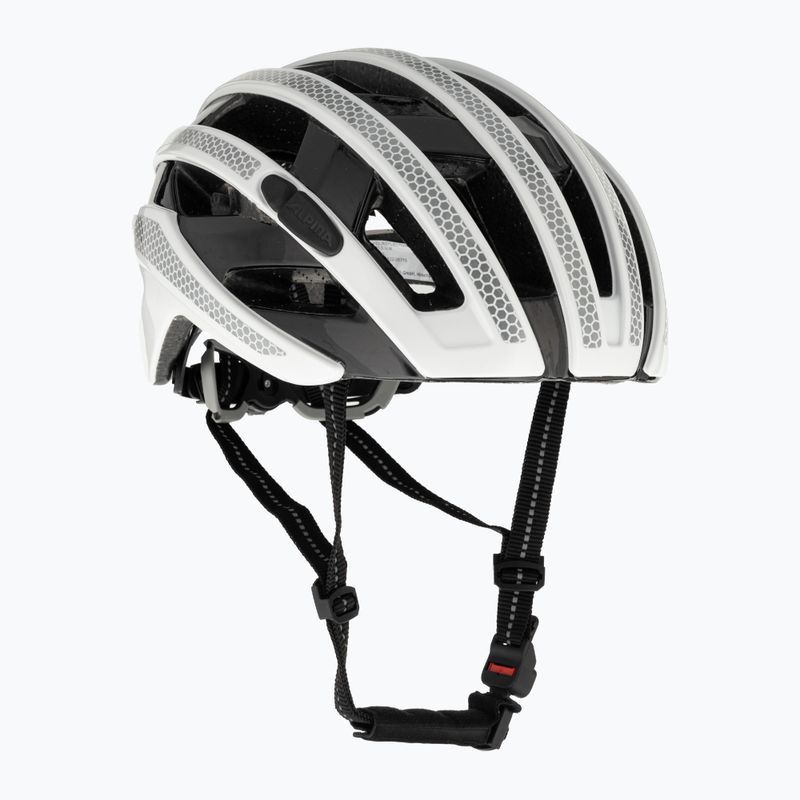 Cyklistická helma Alpina Ravel Reflective white gloss