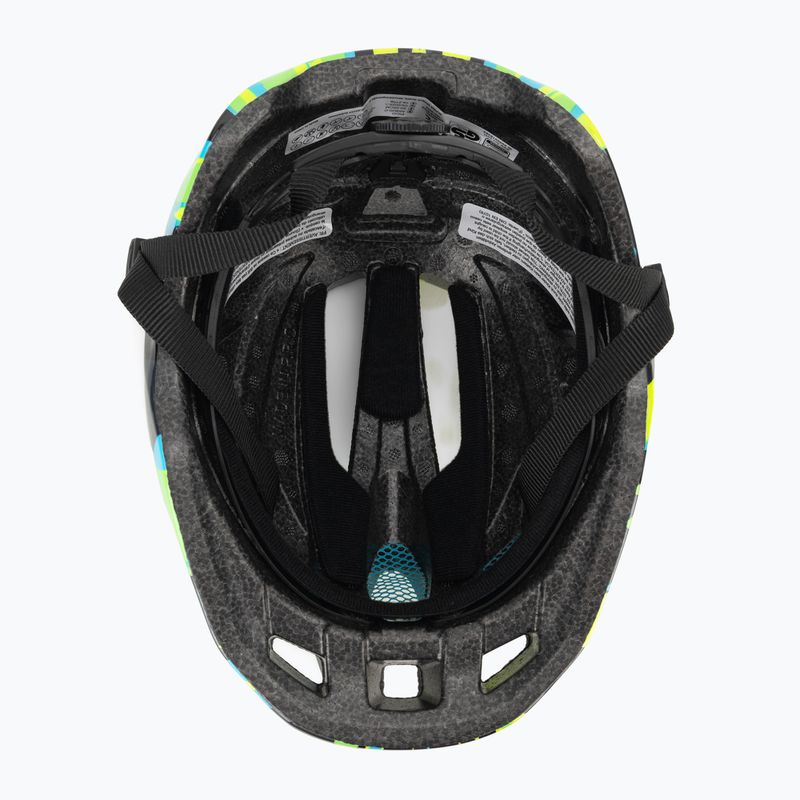 Dětská cyklistická přilba Alpina Pico neonově green/blue/gloss 5