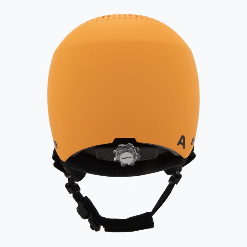 Dětská  lyžařská helma  Alpina Zupo Visor Q-Lite burned/ yellow matt 4