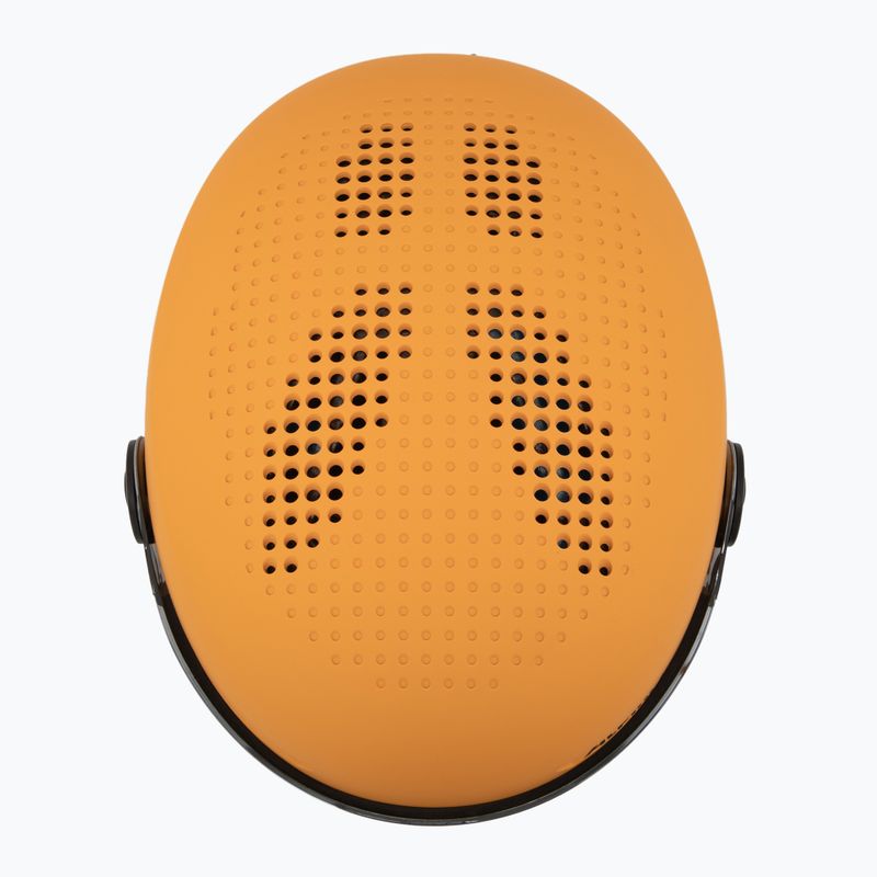 Dětská  lyžařská helma  Alpina Zupo Visor Q-Lite burned/ yellow matt 6