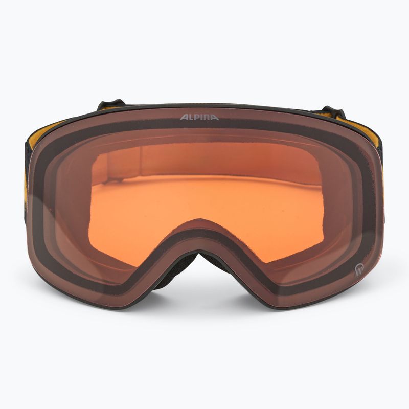 Lyžařské brýle  Alpina Ladis Q black/ gold matt/ gold 2