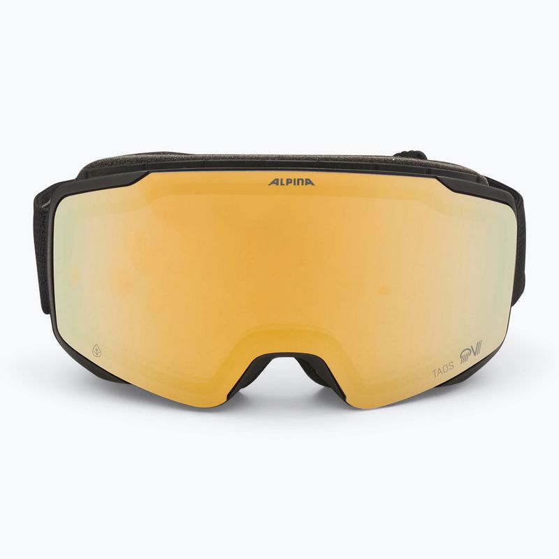 Lyžařské brýle  Alpina Taos QV black matt/ gold 2