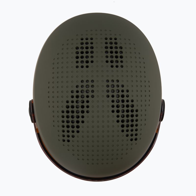 Dětská  lyžařská helma  Alpina Zupo Visor Q-Lite olive/ red matt 6