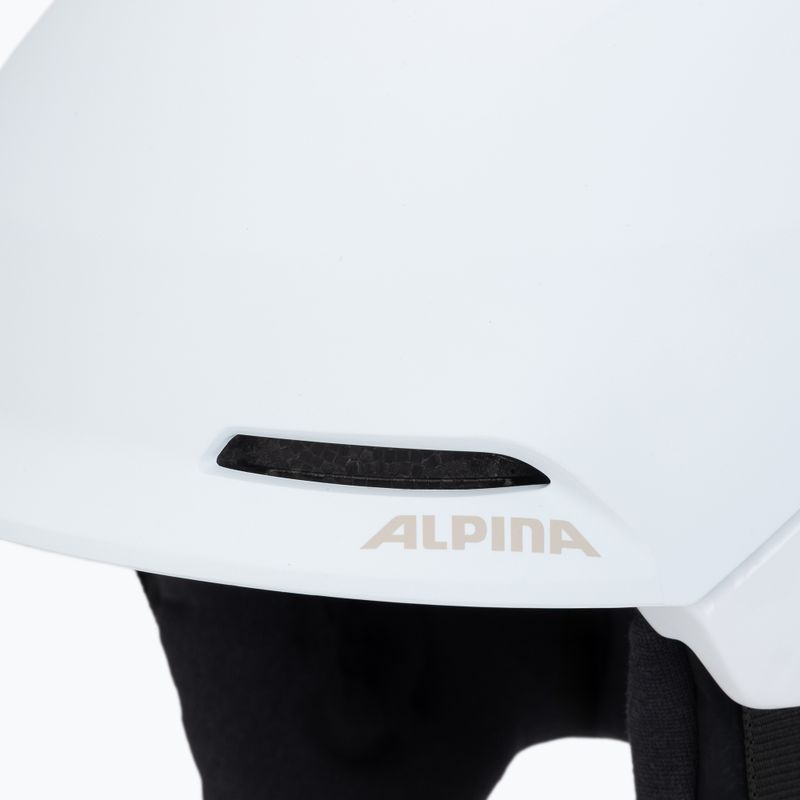 Lyžařská helma  Alpina Nax white/ camo matt 7