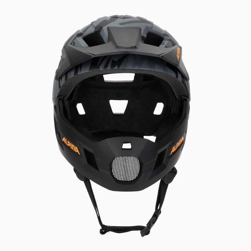 Dětská cyklistická přilba Alpina Rupi black camo/orange matt 2