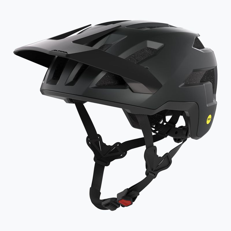 Cyklistická přilba Alpina Taunus MIPS black matte
