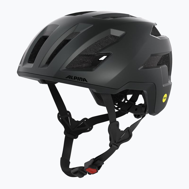 Cyklistická přilba Alpina Taunus Gravel MIPS black matte