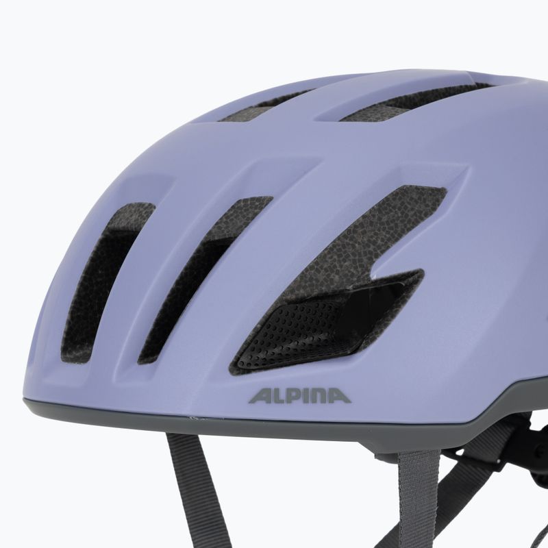 Cyklistická přilba Alpina Taunus Gravel MIPS lila matt 7