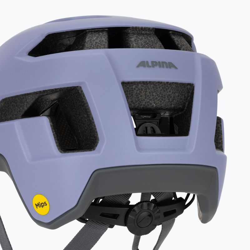 Cyklistická přilba Alpina Taunus Gravel MIPS lila matt 8