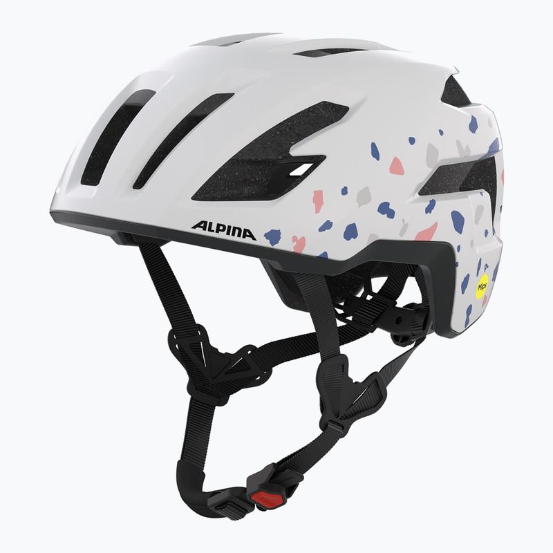 Cyklistická přilba Alpina Taunus Gravel MIPS creme terrazo matt