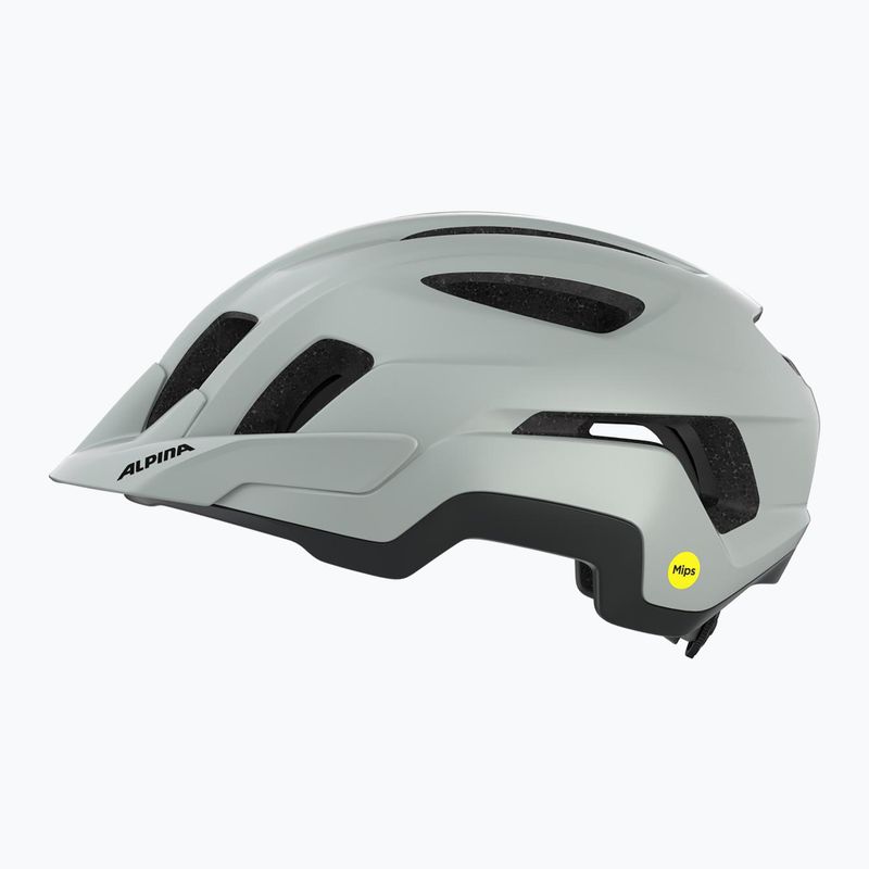Cyklistická přilba Alpina Paranus MIPS smoke grey/midnight grey matte 4