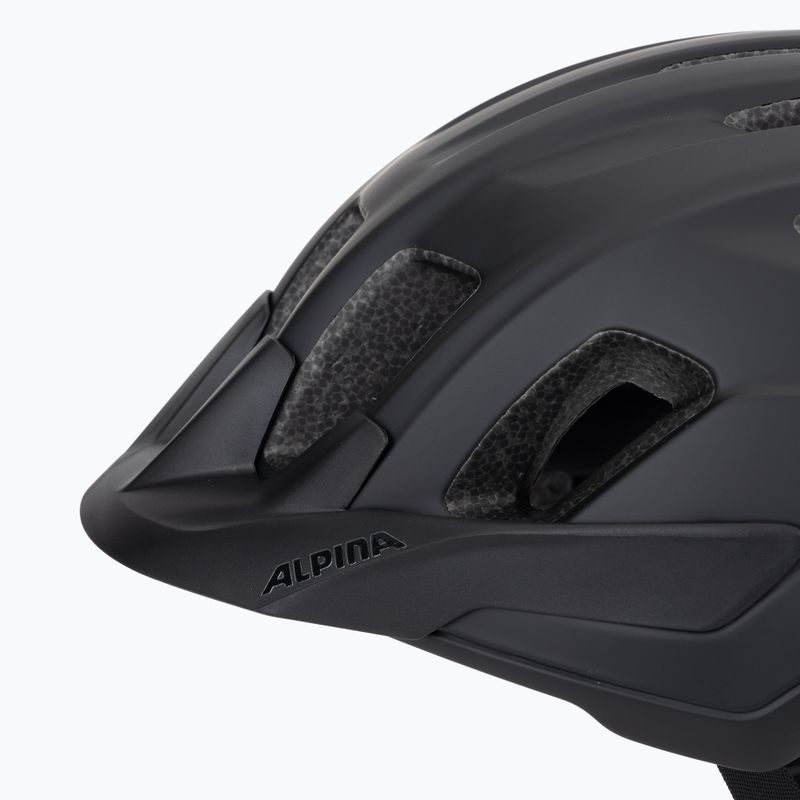Cyklistická přilba Alpina Paranus black matte 7