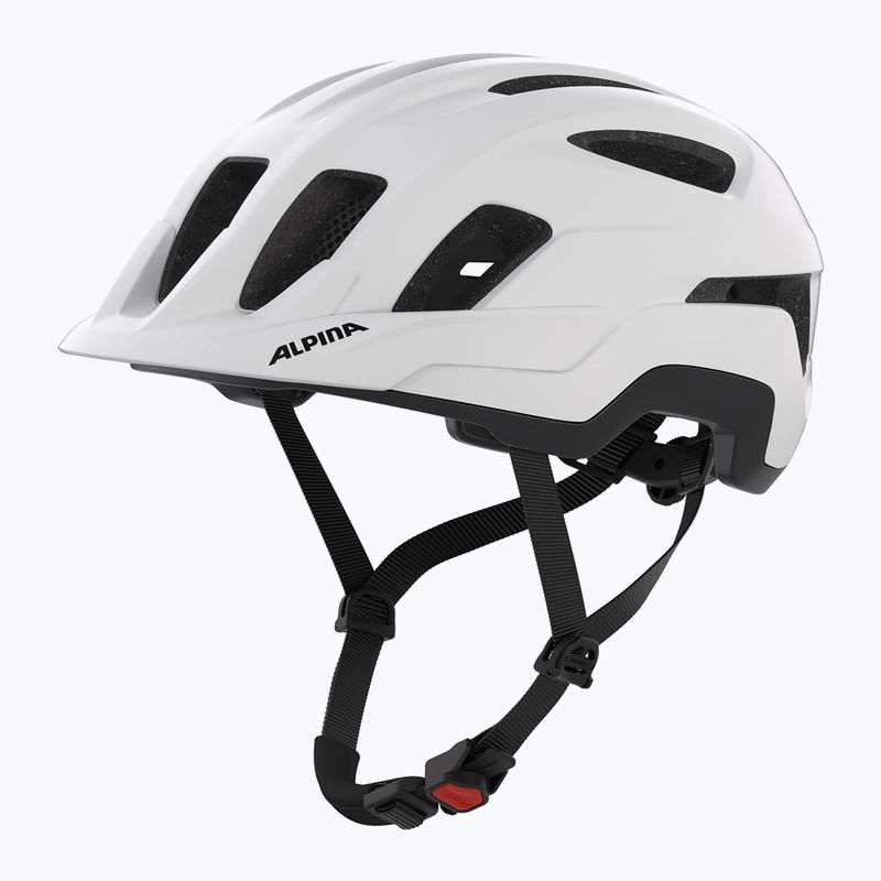 Cyklistická přilba Alpina Paranus white matte