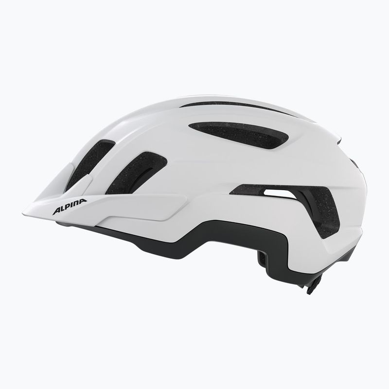Cyklistická přilba Alpina Paranus white matte 4