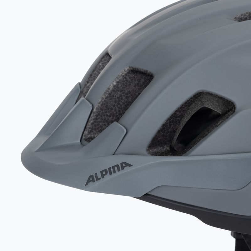 Cyklistická přilba Alpina Paranus midnight grey matte 7