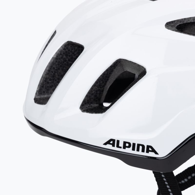 Cyklistická přilba Alpina Paranus Urban white gloss 7