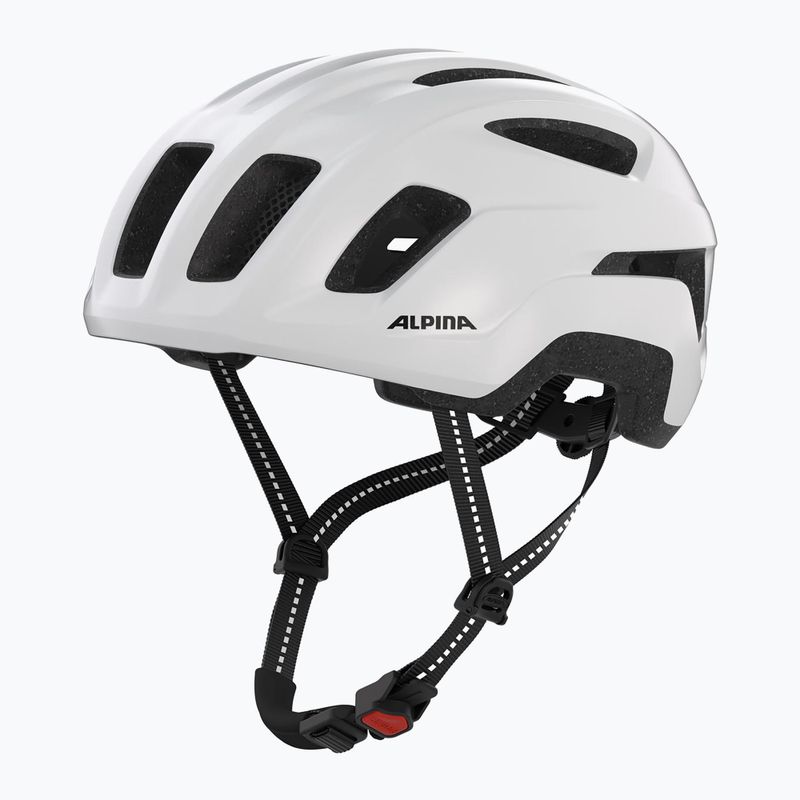 Cyklistická přilba Alpina Paranus Urban white gloss
