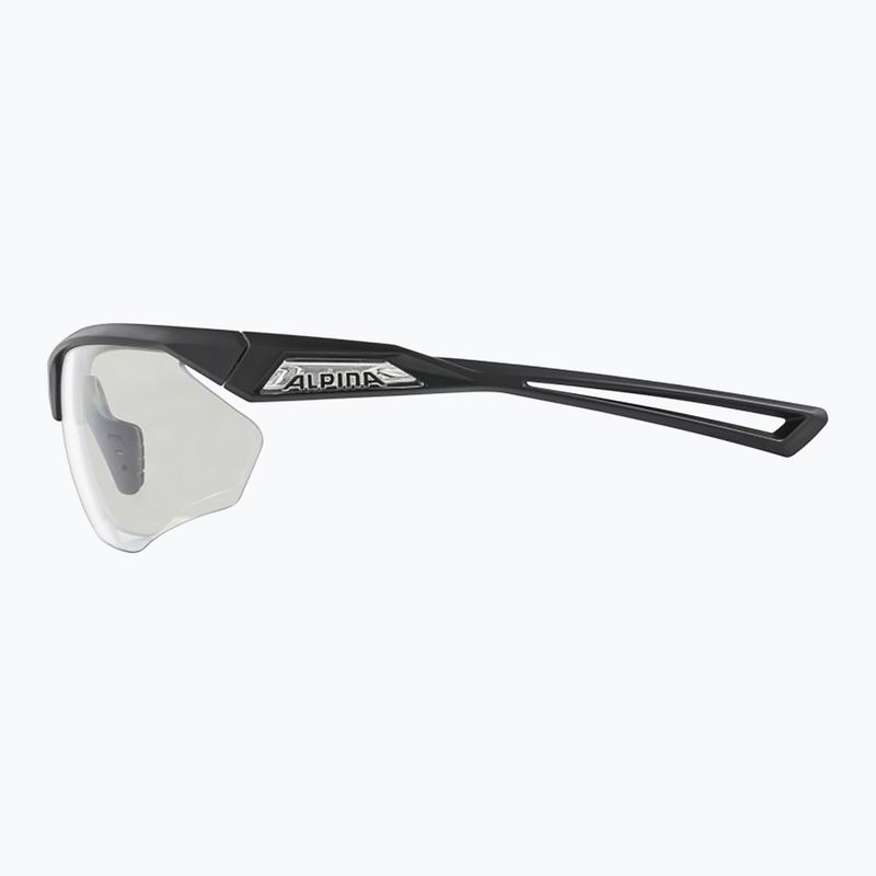 Sluneční brýle Alpina Nylos HR black transparent matt/ clear 7