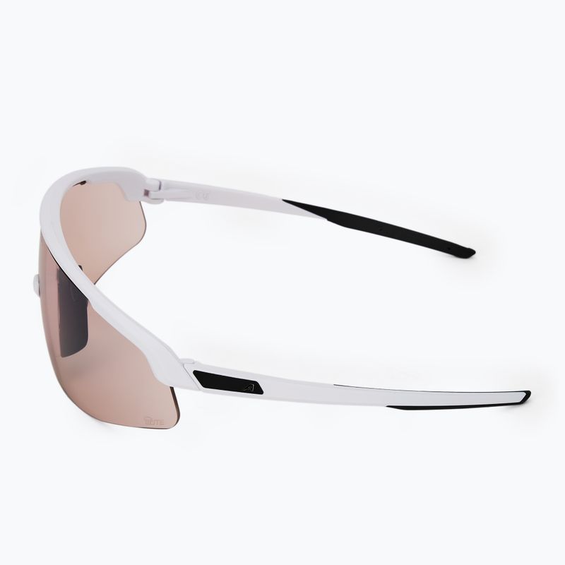 Sluneční brýle Alpina Turbo Pro Q-Lite white matt/ pink mirror 4